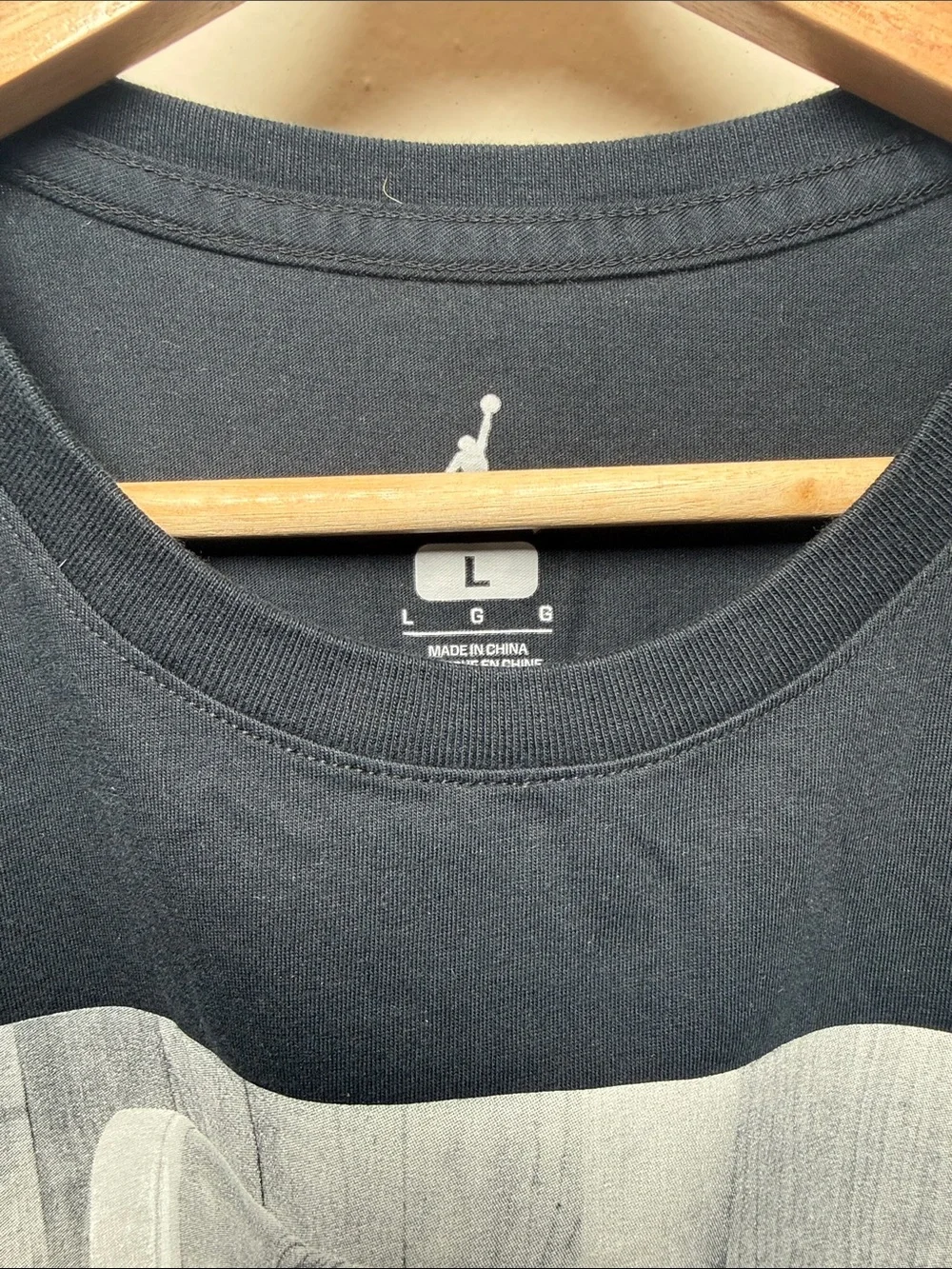 Jordan Daily Essentials Men's Black Graphic Tee